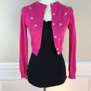 Dolce and Gabbana | Pink Floral Cardigan